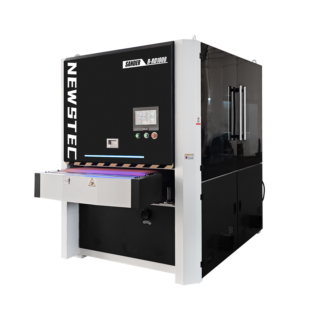 automatic-flat-sheet-metal-polishing-deburring-machine-jinan-newstec