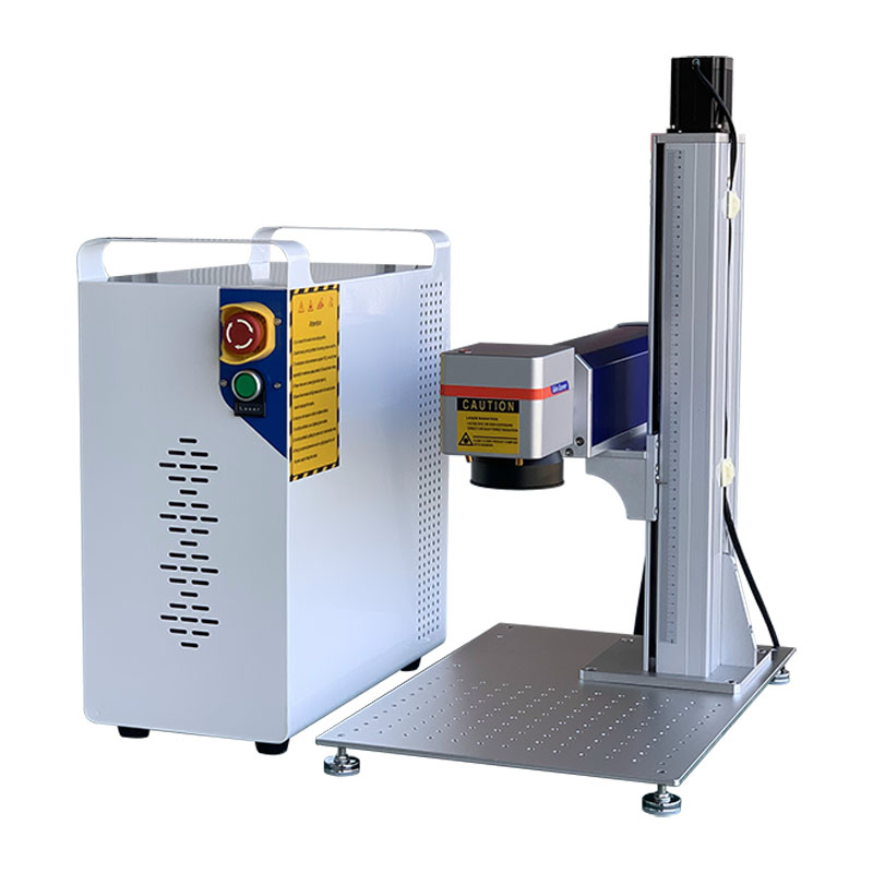 Deep engraving 2.5D mopa laser marking engraving machine Stainless Steel Brass Color Marking
