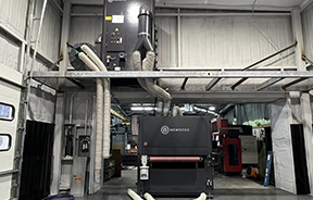 Customer feedback of the sander deburring edge rounded machine from USA customer