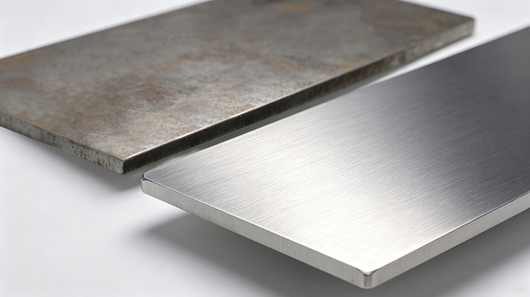 ​What grinding method should be selected for different metal sheets?